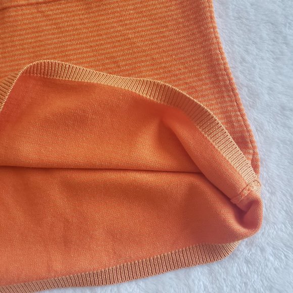 Mossimo Halter Neck Sleeveless Stripe Orange Womens Top SZ M, NWT - Picture 13 of 15